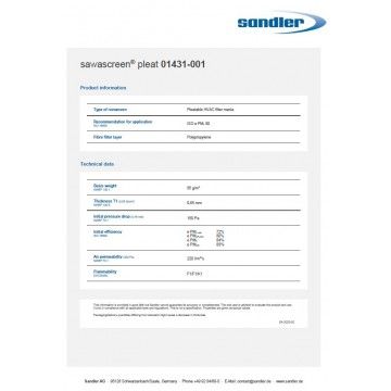 Domekt CF 250 V F7+M5 filtrų komplektas (Efektyvus) CleanFilter - 2