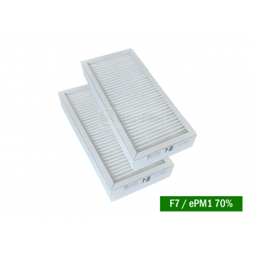 Domekt R 200 V (Rego 200 VE) F7+M5 filtrų komplektas (Efektyvus) CleanFilter - 1